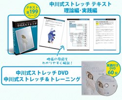 ���쎮�X�g���b�`�̃e�L�X�g��DVD���e